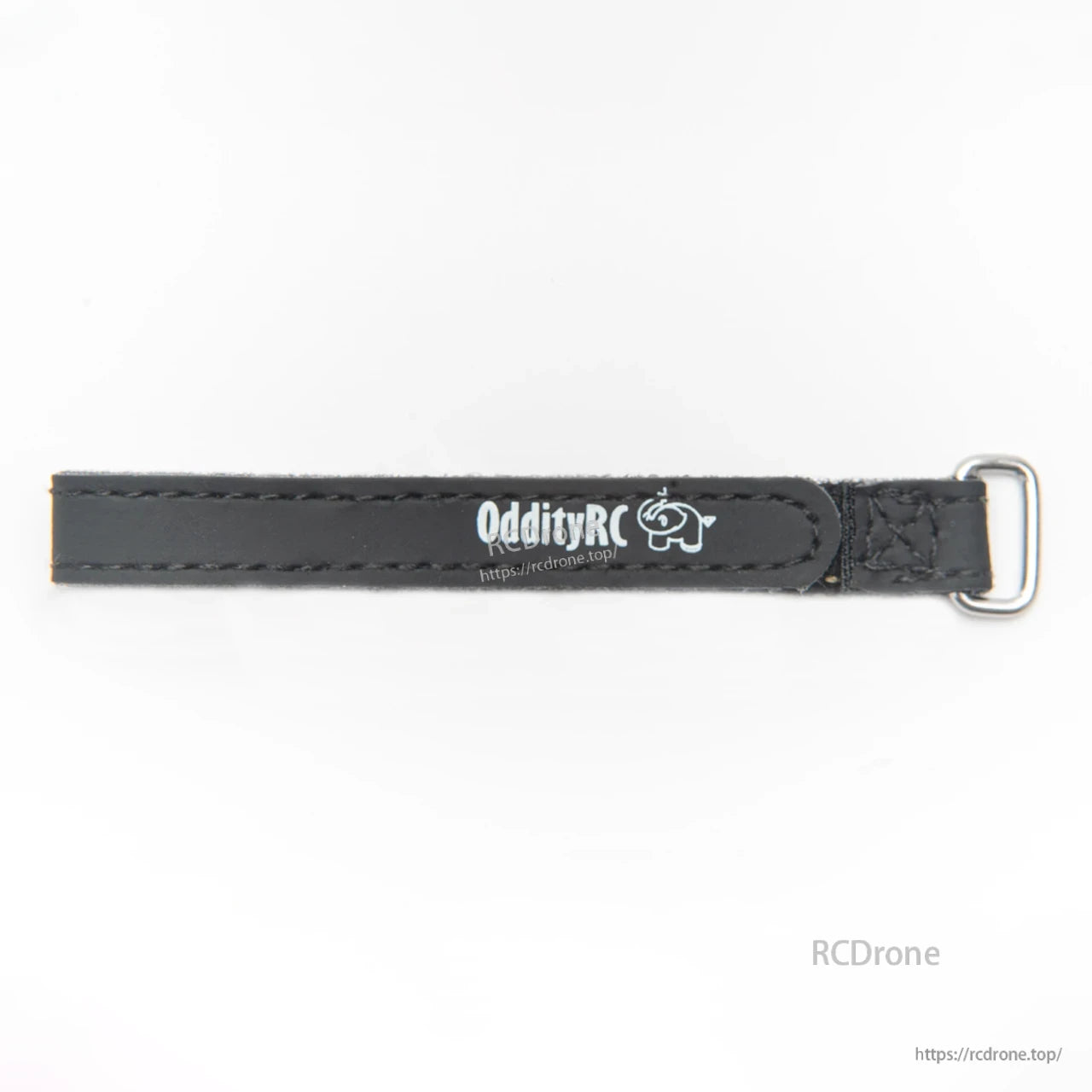 OddityRC branded black battery strap with metal buckle