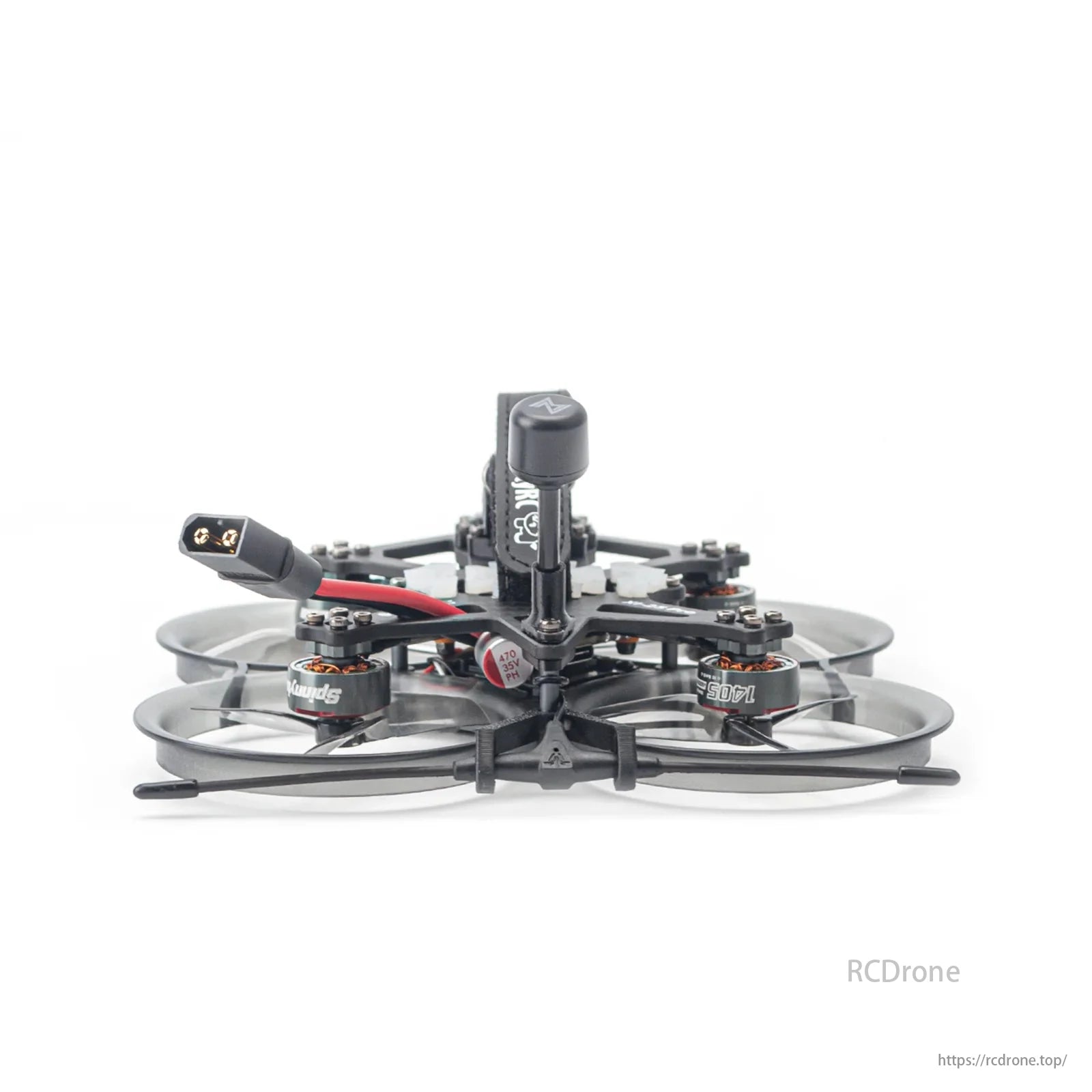 OddityRC XI25 Pro HD, a cinematic FPV drone with motors, wiring, and 2.5-inch design for aerial photography.