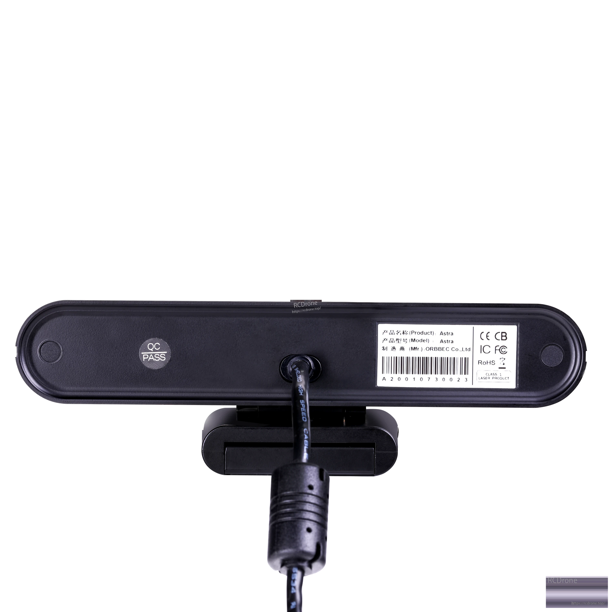 Orbbec Astra 3D Camera – Structured Light Depth, 0.6–8 m Range, RGB 640×480@30 fps, USB 2.0 Type‑A