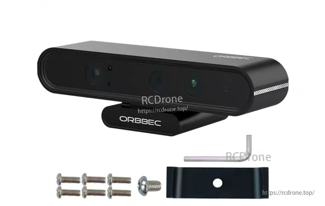 Orbbec Astra Pro Plus 3D Camera with mounting hardware