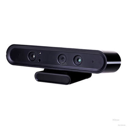 Orbbec Astra S 3D camera: 0.4–2m depth, 640x480@30fps, USB 2.0, 58.4°H x 45.5°V FoV, uses structured light technology.
