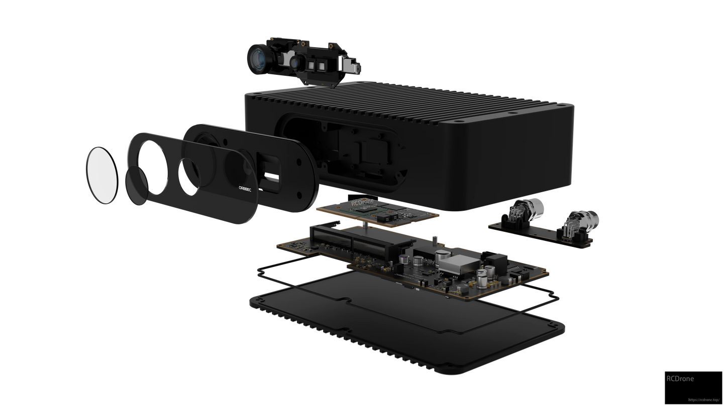 Orbbec Femto Mega I Depth Camera, Orbbec Femto Mega I: 1MP iToF, 4K RGB HDR, 120° FoV, IP65, PoE, IMU, Jetson Nano-compatible depth camera for robust outdoor and indoor applications.