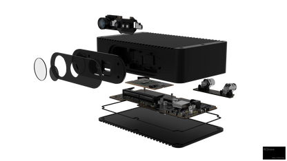 Orbbec Femto Mega I Depth Camera, Orbbec Femto Mega I: 1MP iToF, 4K RGB HDR, 120° FoV, IP65, PoE, IMU, Jetson Nano-compatible depth camera for robust outdoor and indoor applications.