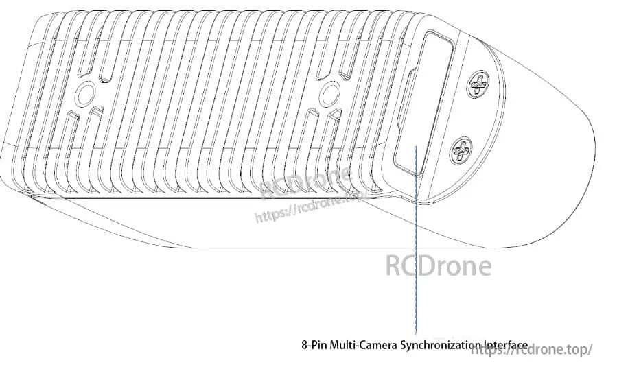 Orbbec Gemini 2 3D Camera, The device has a wide field of view and can sense depth well, making it suitable for various applications including robotics.