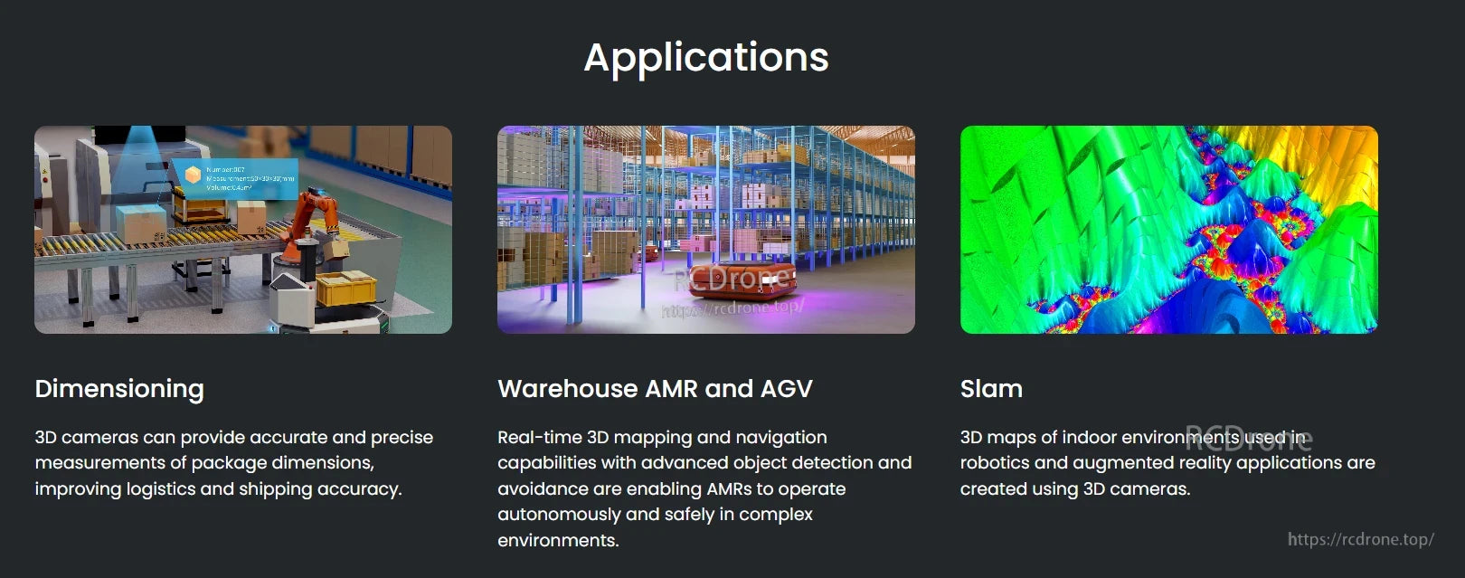 Orbbec Gemini 2 XL PoE RGB‑D 3D Camera, The Orbbec Gemini 2 XL PoE enables precise package measurement, real-time 3D mapping, object detection, and SLAM for AMRs, AGVs, and AR, enhancing warehouse automation and spatial data accuracy.