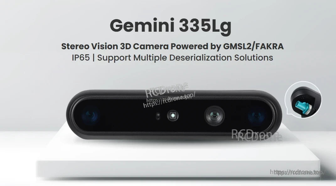 Orbbec Gemini 215 Stereo Vision Camera, Body and object scanning create detailed 3D models with high-precision depth data for accurate representations of humans, sculptures, and creative projects. (24 words)