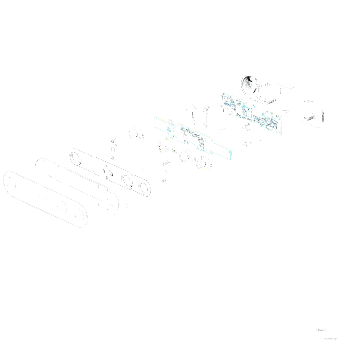 Orbbec Gemini 2L 3D Camera, The Orbbec Gemini 2L 3D camera features active stereo IR, global shutter, 100mm baseline, and 0.2-10m depth range with IMU stabilization.