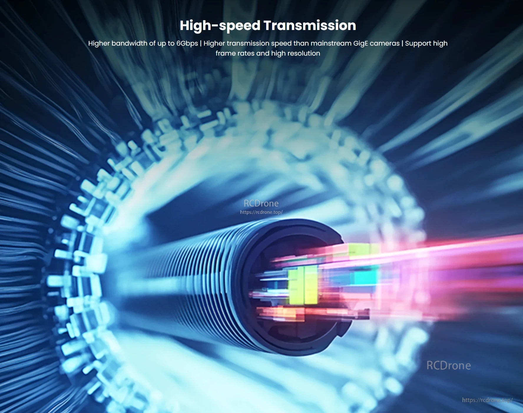 Orbbec Gemini 335Lg Stereo Vision 3D Camera, Fast data transfer with high bandwidth capacity achieved easily