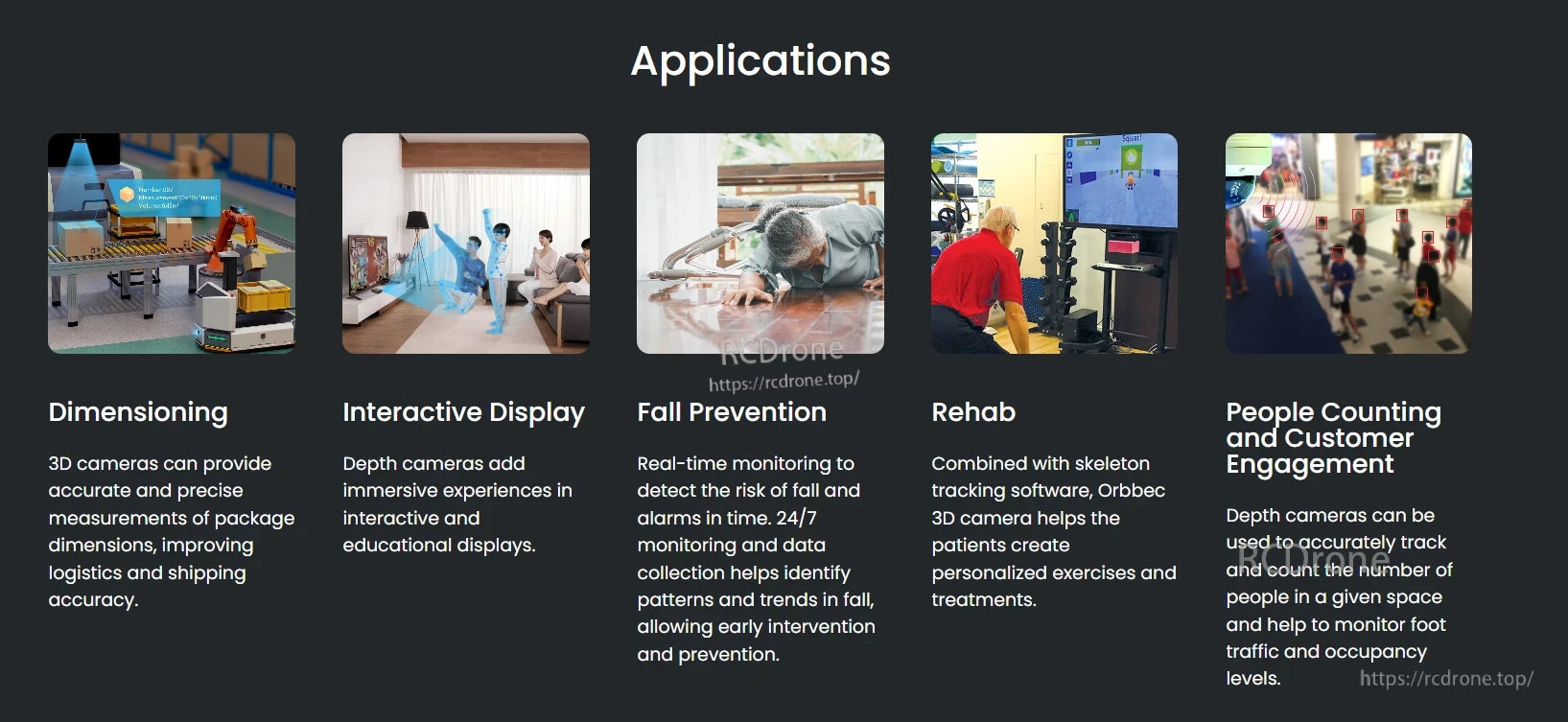 Orbbec Persee 2 3D Smart Camera, Orbbec Persee 2 enables precise dimensioning, interactive displays, fall detection, rehab exercises, and people counting with real-time, accurate 3D monitoring.