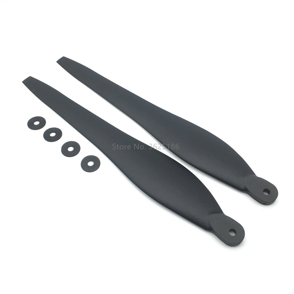 Original Hobbywing 41135 FOC Folding Propeller, Aerops propellers for airplanes, made of nylon, suitable for 14+ years old, with technical parameters value 2.