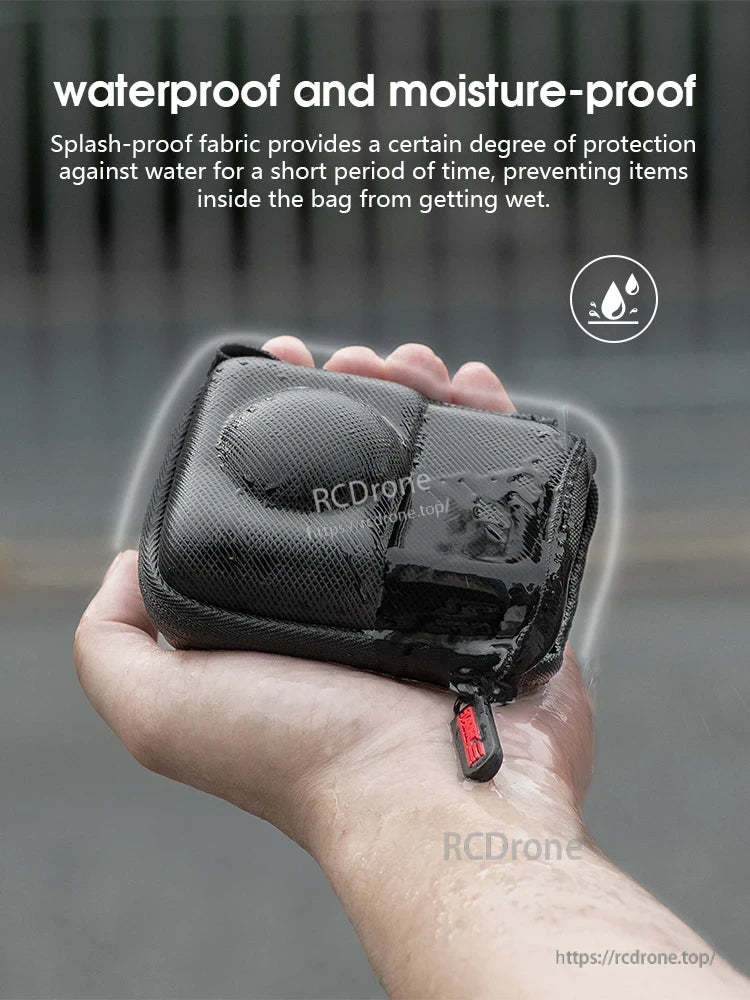 Osmo 360 Camera Case, Waterproof and moisture-proof case protects contents from water exposure.