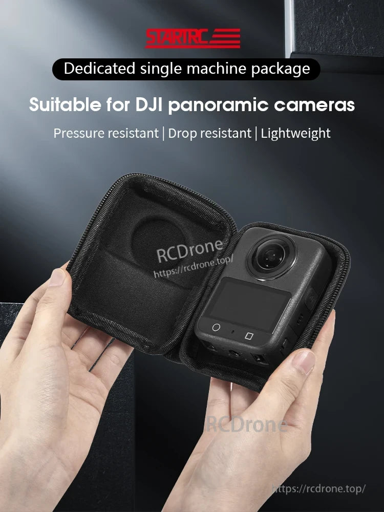Osmo 360 Camera Case, Dedicated single machine package for DJI panoramic cameras. Pressure, drop, and lightweight resistant.