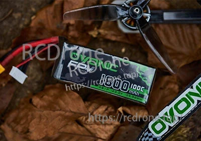Ovonic FPV 6S 1800mAh 22.2V 100C LiPo battery with XT60 connector for 5–6 inch FPV drones