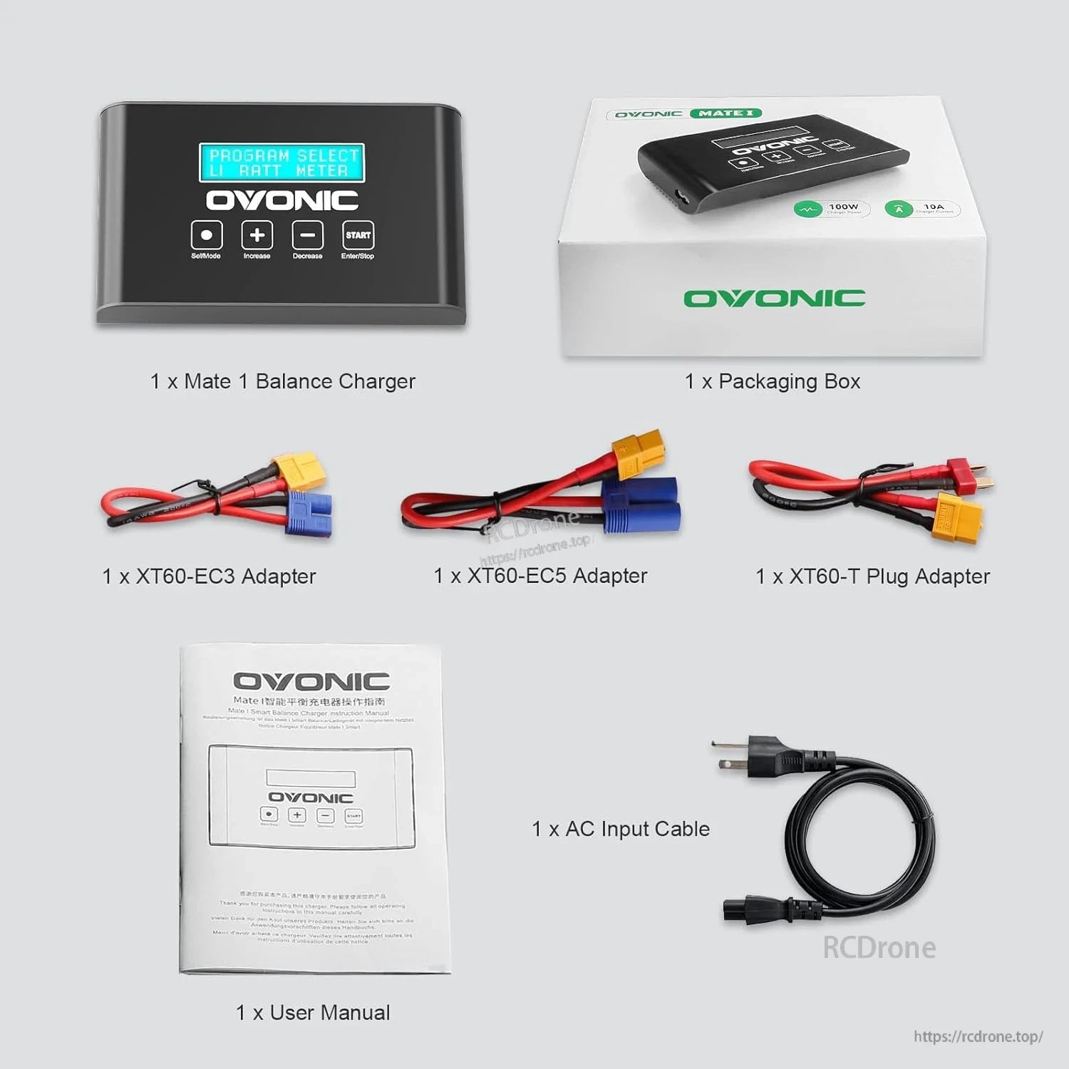 Ovonic Mate 1 100W 10A Smart Balance Charger