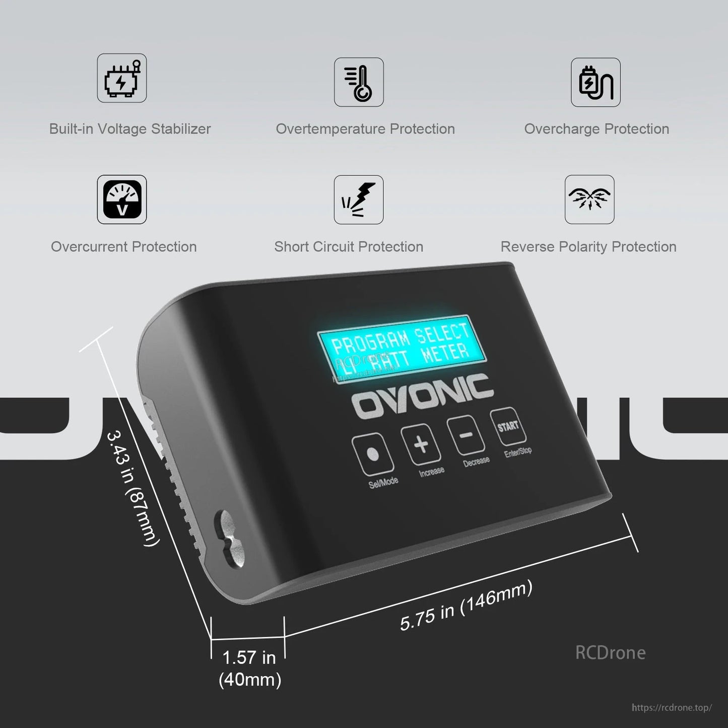 Ovonic Mate 1 100W 10A Smart Balance Charger