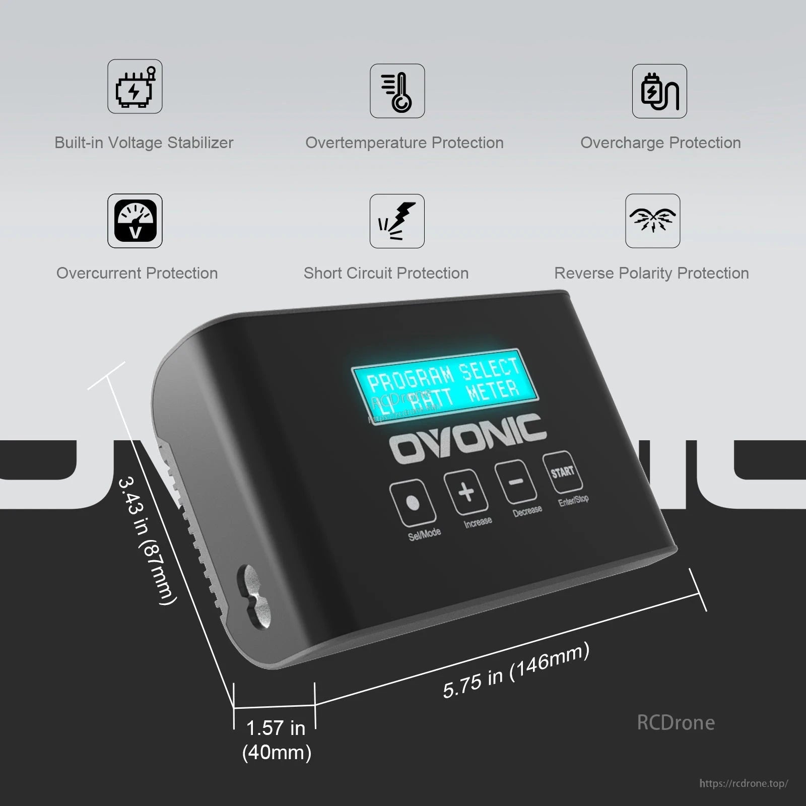 Ovonic Mate 1 100W 10A Smart Balance Charger