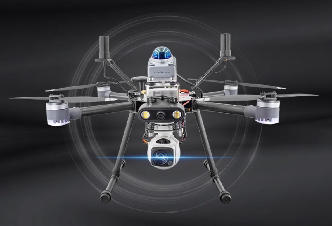 P600 Drone, The EGO-Swarm algorithm enables multi-agent collaboration for 3D spatial reconstruction and obstacle avoidance in indoor and outdoor drone navigation scenarios.