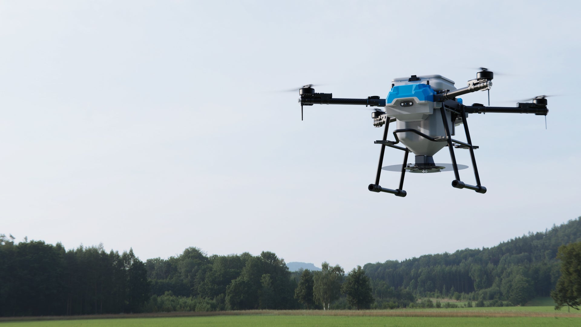 AGR A22P Agriculture Drone, Brushless water pump with various applications, suitable for pressure nozzles and centrifugal nozzles, offering suction capabilities.