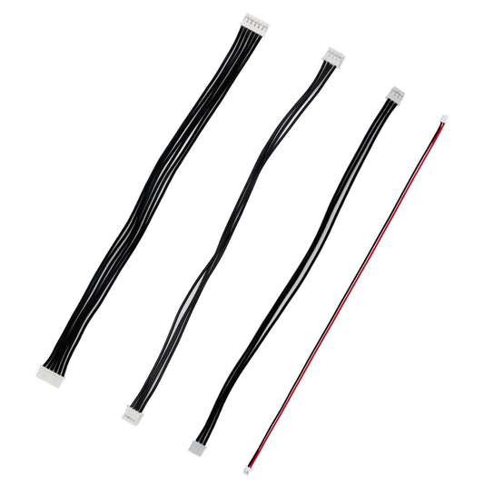 Yahboom PH2.0 anti-reverse connector cable set with multiple pin options, assorted lengths