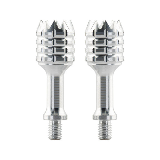 RadioMaster Pocket Gimbal Stick set of two aluminum stick ends with threaded posts, silver finish