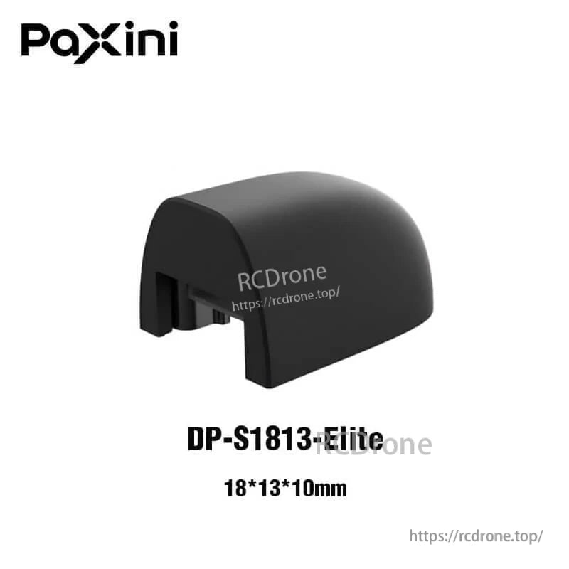PaXini DP-S1813-Elite tactile sensor module render with 18×13×10 mm size label
