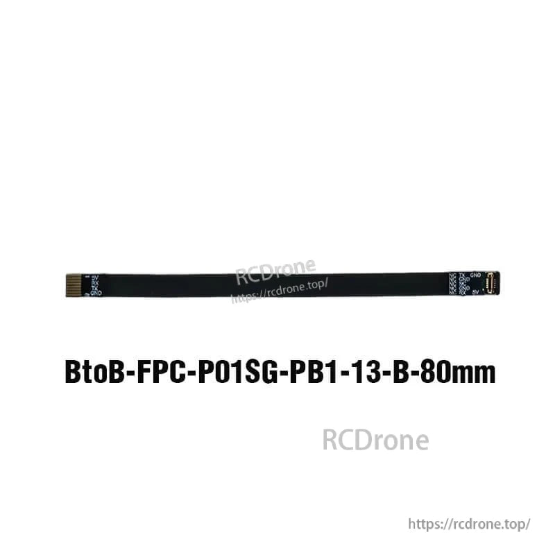 PaXini PX-6AX GEN3 harness FPC cable, board-to-board 80mm (BtoB-FPC-P01SG-PB1-13-B-80mm)