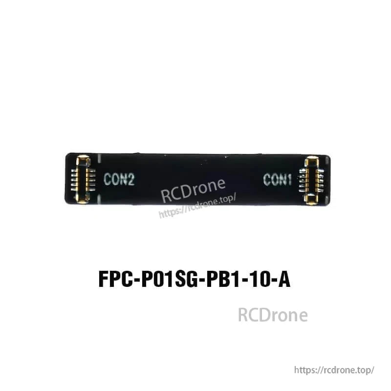 Small FPC adapter board labeled CON1 and CON2, model FPC-P01SG-PB1-10-A