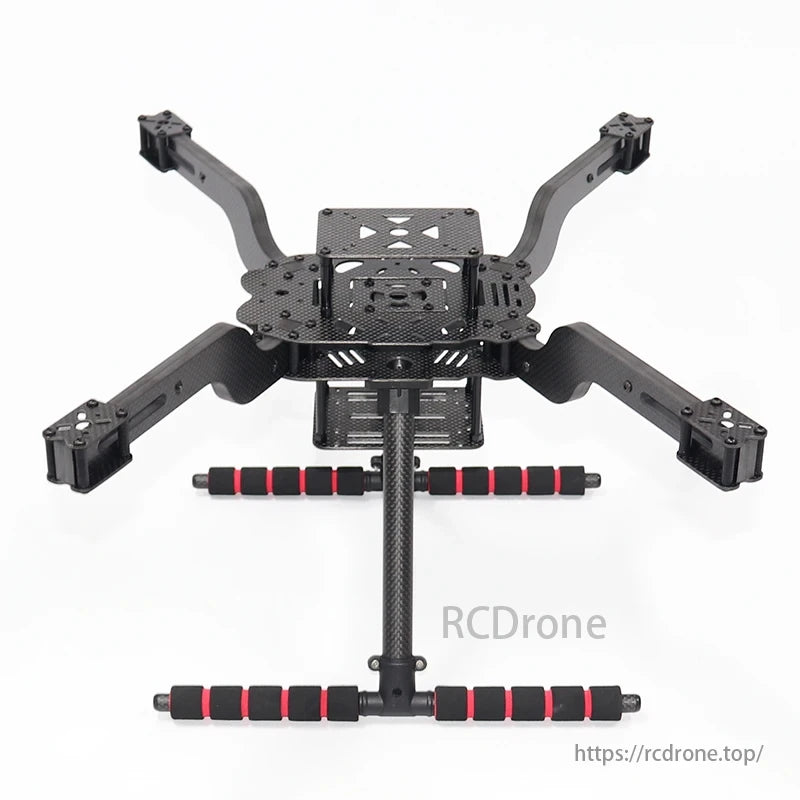 Pixhawk Multi-Rotor Drone, Open-source smart drone frame with landing gear for various sizes: 6, 7, 8, and 10 inches.