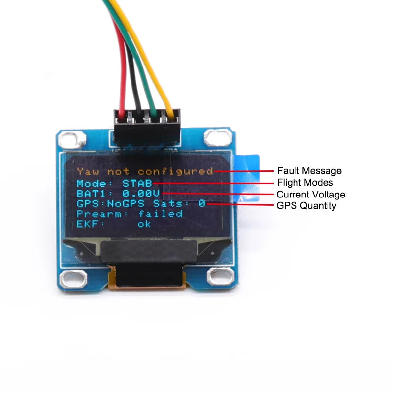 Pixhawk PX4 With M9N GPS, Fault message: Not configured. Various systems not functioning properly.