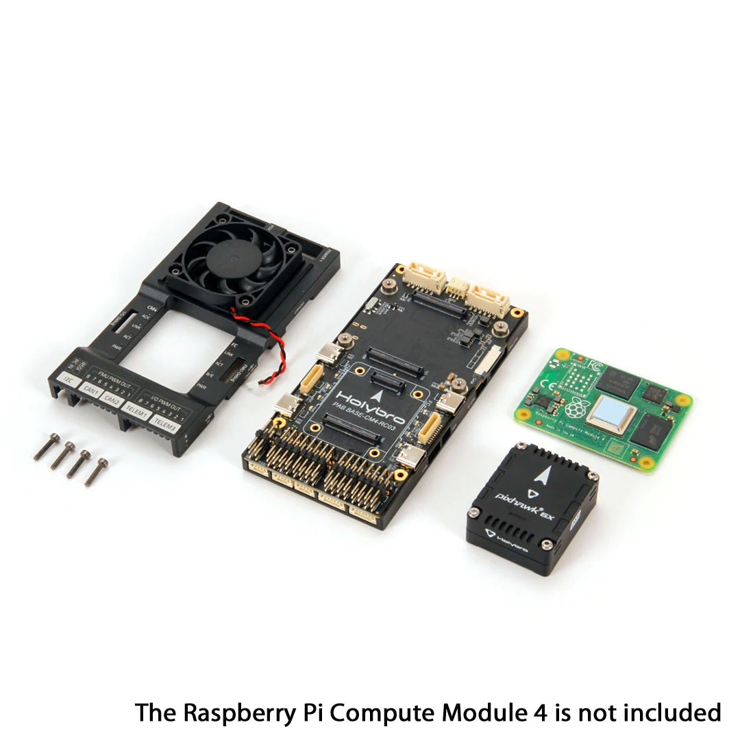 The Raspberry Pi Compute Module 4 is not included Helvrc PMASE -