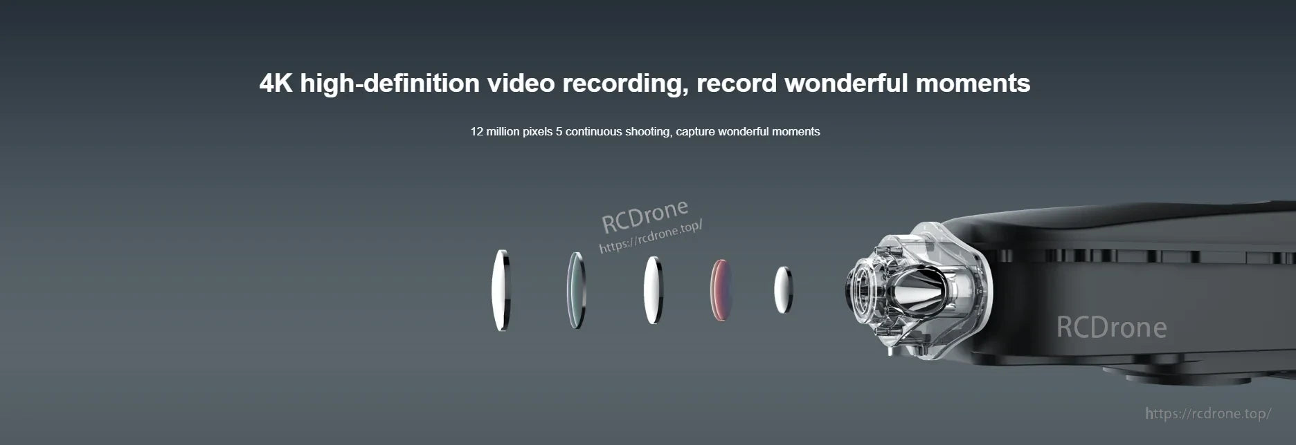 PowerVision PowerRay Underwater Camera Drone, 4K HD video, 12MP photos, 5x continuous shooting—capture every stunning moment with clarity and precision.