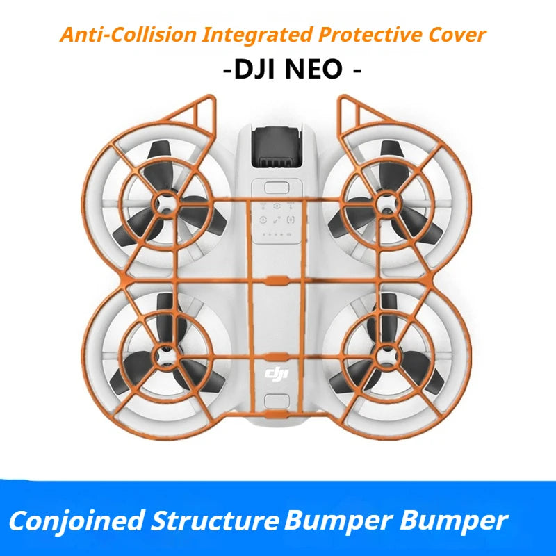 Protective cover for DJI Neo gimbal bumper prevents damage from collisions and bumps.