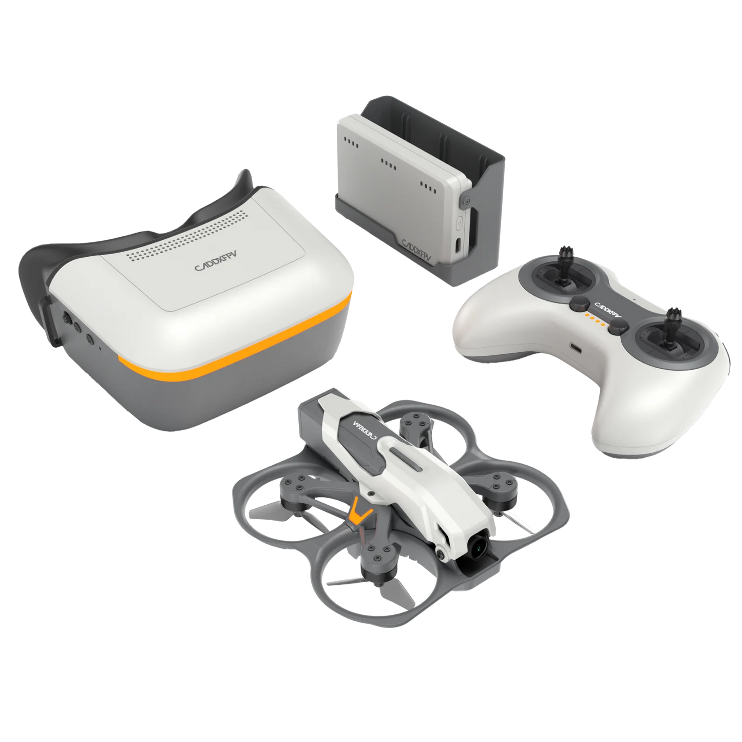 CaddxFPV Protos FPV Drone RTF Kit with Ascent Goggles, A-LINK ELRS Controller, 1080P/60 VTX, 2S Charger & Battery