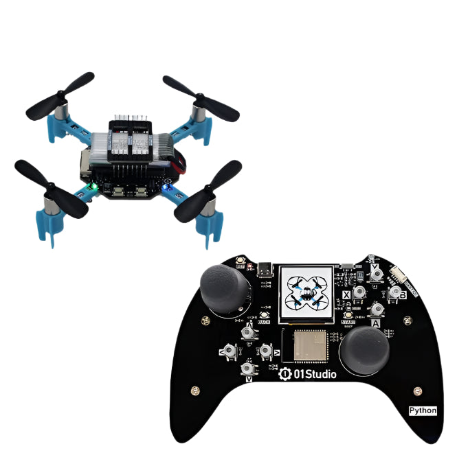 PyDrone Python Programming Drone - Github Open Source Easy Development  ESP-S3 DIy Drone Kit