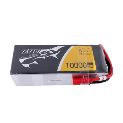 Tattu 6S 10000mah 25C 22.2V Lipo Battery, Tattu 6S 10,000mAh 25C 22.2V Lipo Battery for Drone.