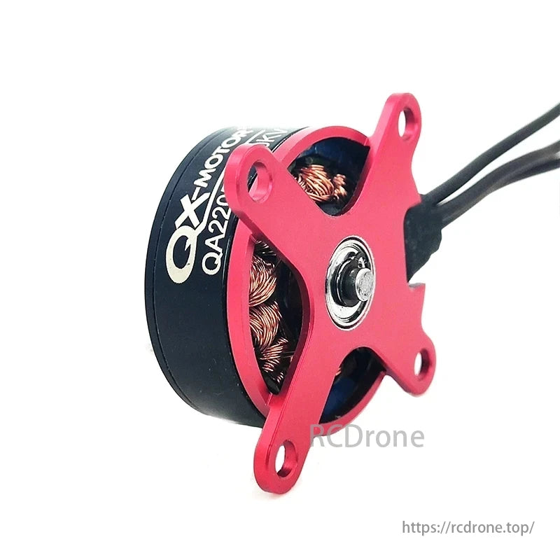 QX-Motor, This motor supports 2-3S LiPo batteries, 20A ESCs, and props from 5" to 8", suitable for beginners and experts seeking smooth throttle control.