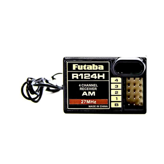 Futaba R124H AM 27 MHz 4-kanals mini luftmottagare