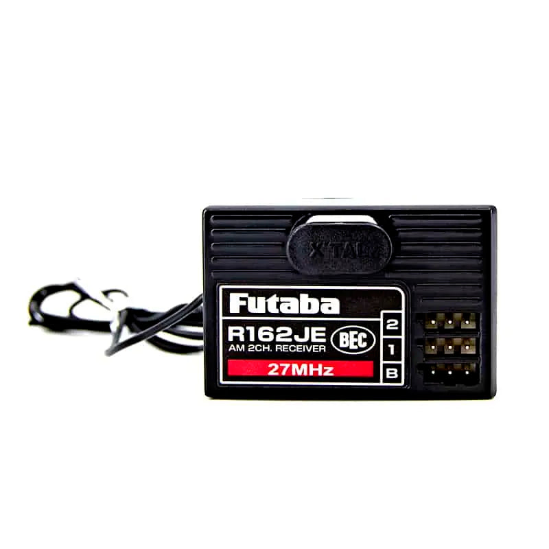Futaba R162JE (27 MHz w/o XTAL) AM 27 MHz 2-Channel Air Receiver
