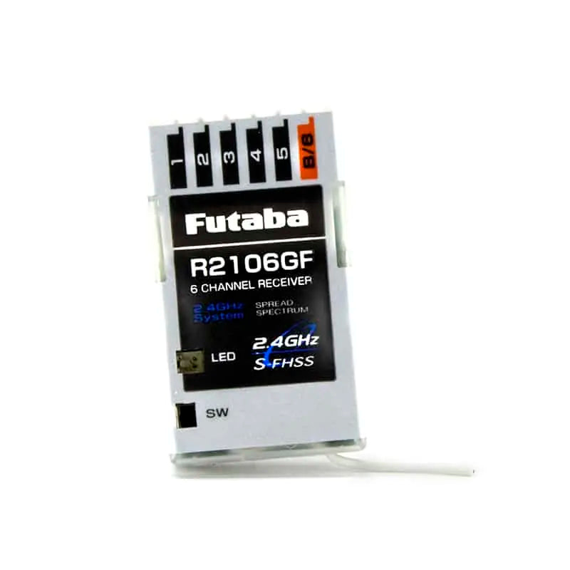 Futaba R2106GF 2.4GHz S-FHSS / FHSS 6-Channel Micro Receiver