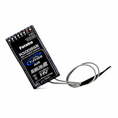 Futaba 10J 10-Channel Transmitter - S-FHSS T-FHSS 30 Model Memory 128x64dot LCD Screen with R3008SB Receiver