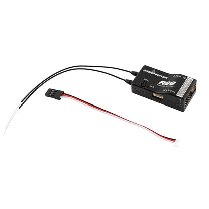 RadioMaster R88 V2 Receiver - 2.4GHZ 8 Channel PWM/Sbus 1KM Range Suitable for Drone, RC Models