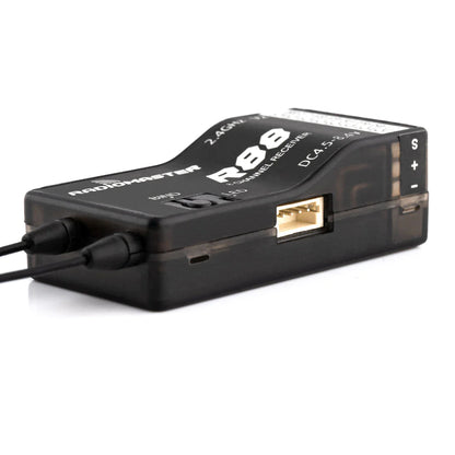 RadioMaster R88 V2 Receiver - 2.4GHZ 8 Channel PWM/Sbus 1KM Range Suitable for Drone, RC Models