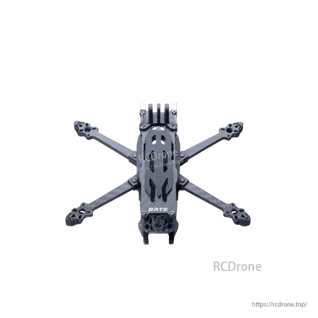 RATE S30 Pro carbon fiber FPV frame shown from above