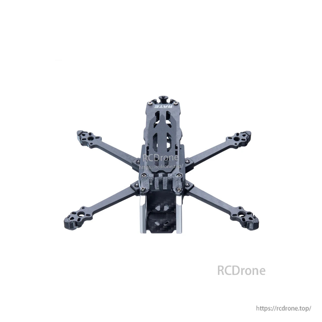 RATE S30 Pro FPV frame assembled in a straight-on front view