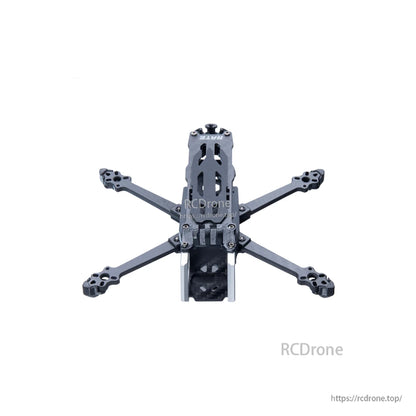RATE S30 Pro FPV frame assembled in a straight-on front view