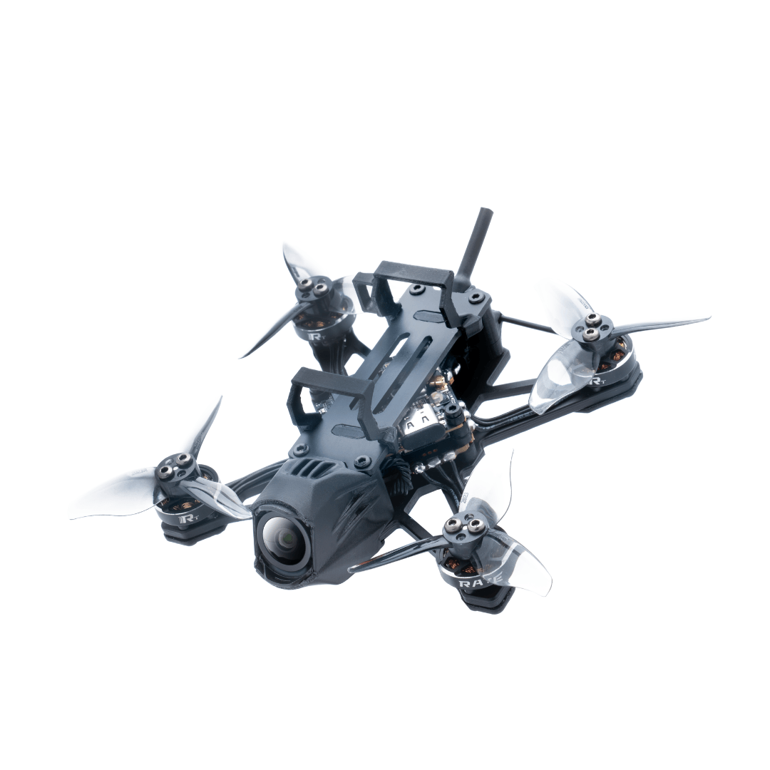 RATEFPV W20-O4 2-Inch Freestyle FPV Drone in angled front three-quarter view