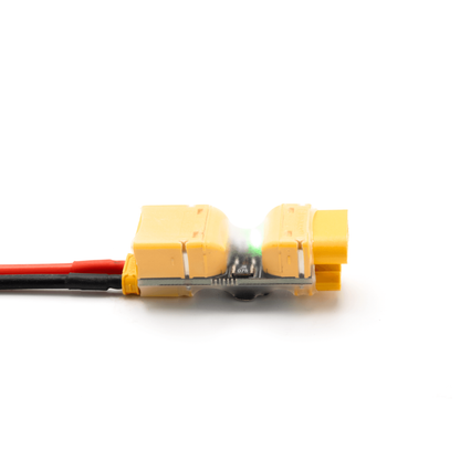 RATEFPV XT30/XT60 smoke stopper connected to red and black power wires