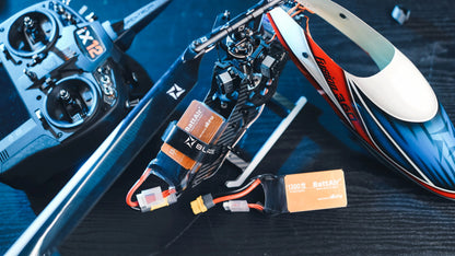 Batería RC LiPo: ISDT BattAir Batería Inteligente 6S 1300mAh 80C para Coche/Avión RC, 2 Unidades + App