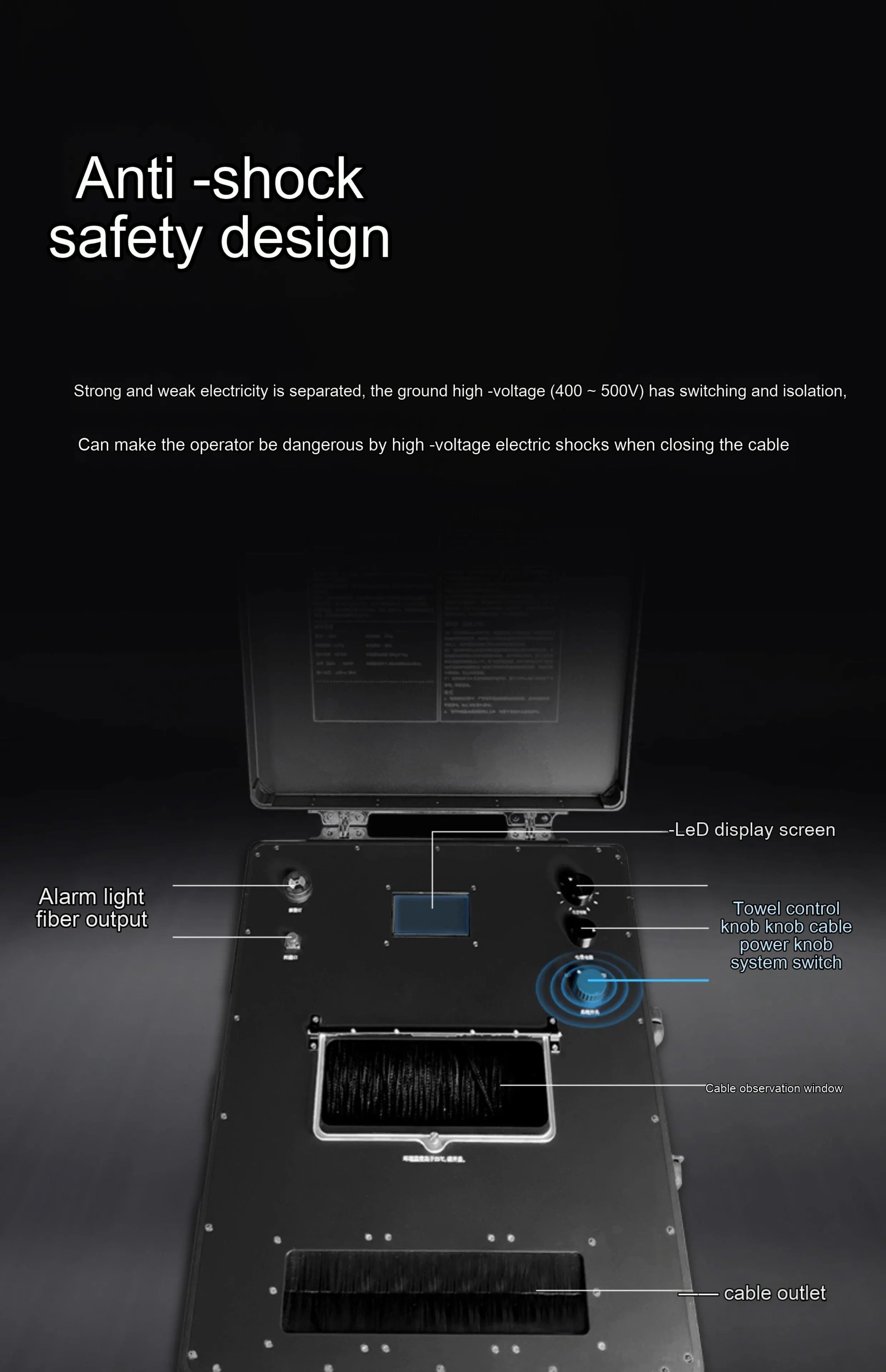 RCDRONE T30 TETHEED DRONE -30kg 200M High 24 Hours Continuous Work for Lighting, Communication, EmergenCies