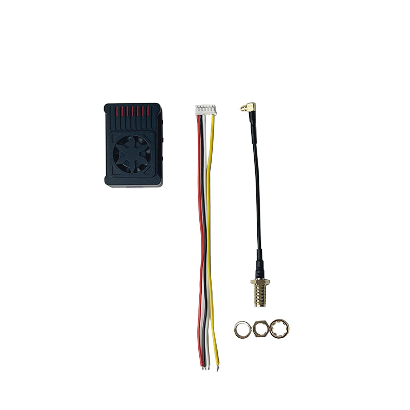 RCDrone 5.8G 2.5W 48CH VTX - High-Power FPV Video Transmitter with Built-in Microphone